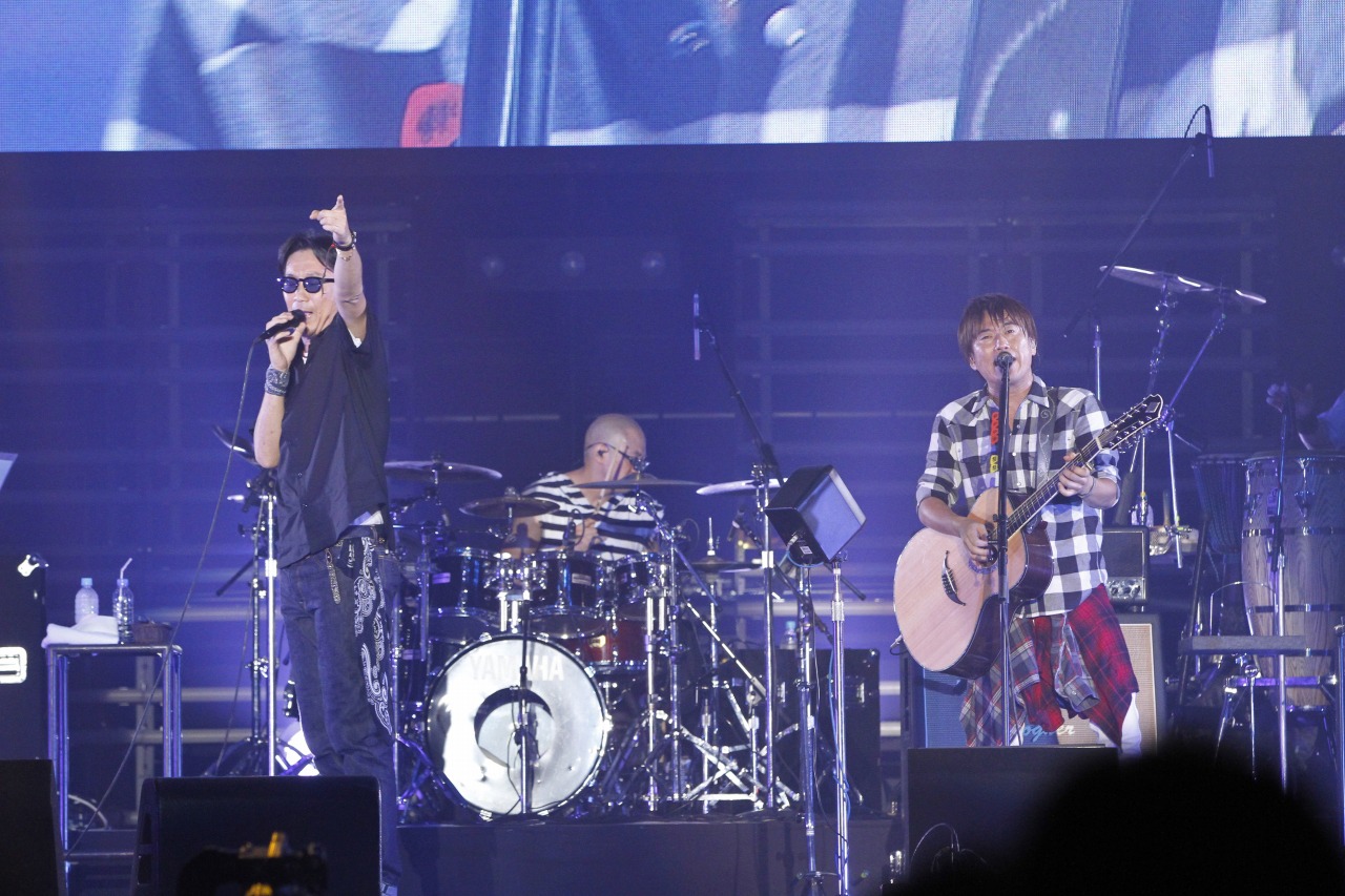 昨年開催された「Celebration」でのコブクロ。（写真：RockCorps / フジテレビNEXT 映像特典）