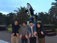 左から田中直樹、星田英利、ロッチのコカドケンタロウと中岡創一。(c)日本テレビ