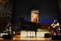 羊毛とおはな「千葉はな お別れ会」の様子。