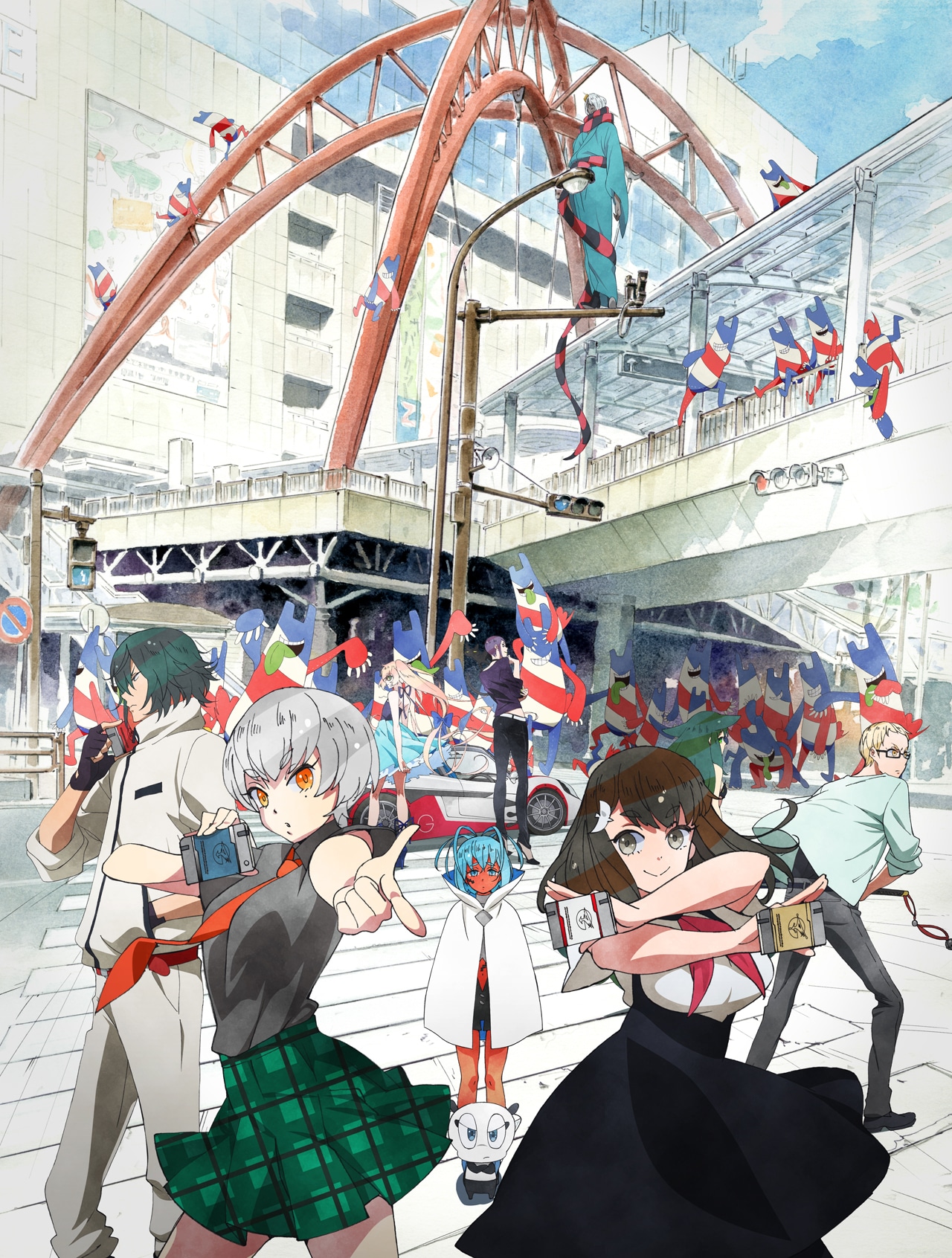 「GATCHAMAN CROWDS insight」キービジュアル (c)タツノコプロ / ガッチャマンクラウズ製作委員会 (c)タツノコプロ / ガッチャマンクラウズインサイト製作委員会