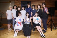 WHITE ASHと「GATCHAMAN CROWDS insight」声優陣。