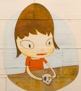 奈良美智のイラスト。