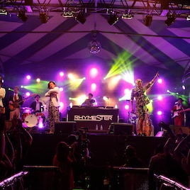 ライムス主催「人間交差点」、宇多丸&BoseがKGDRを呼び込む