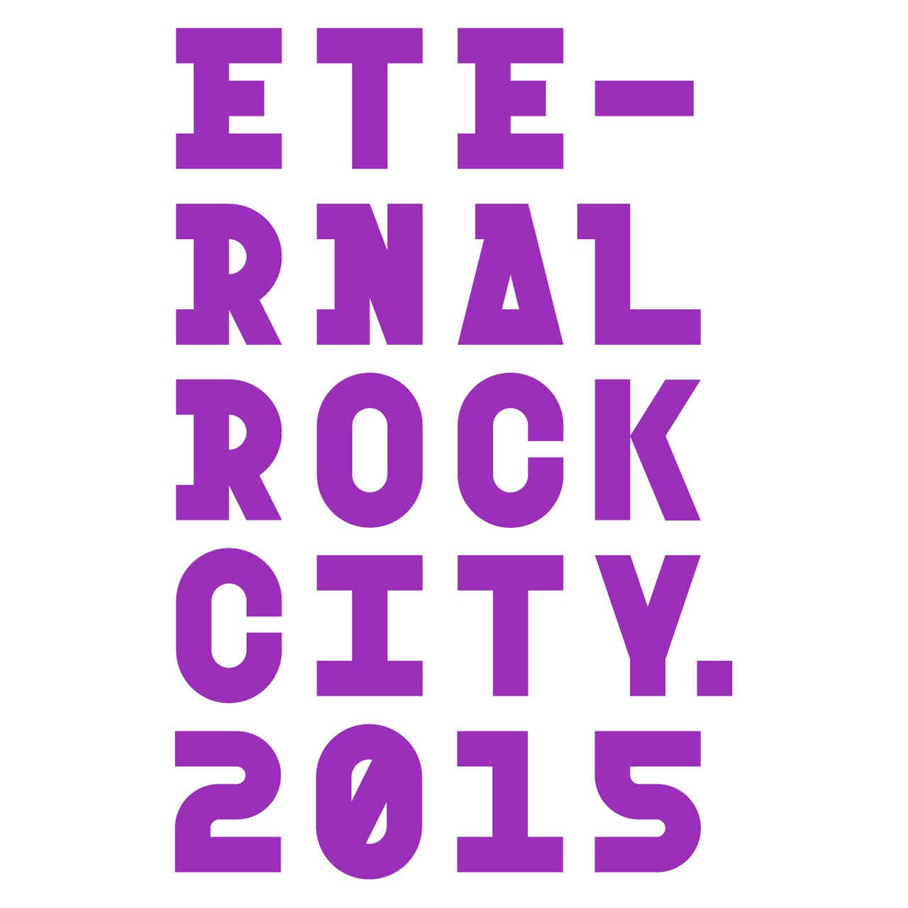 「ETERNAL ROCK CITY. 2015」ロゴ