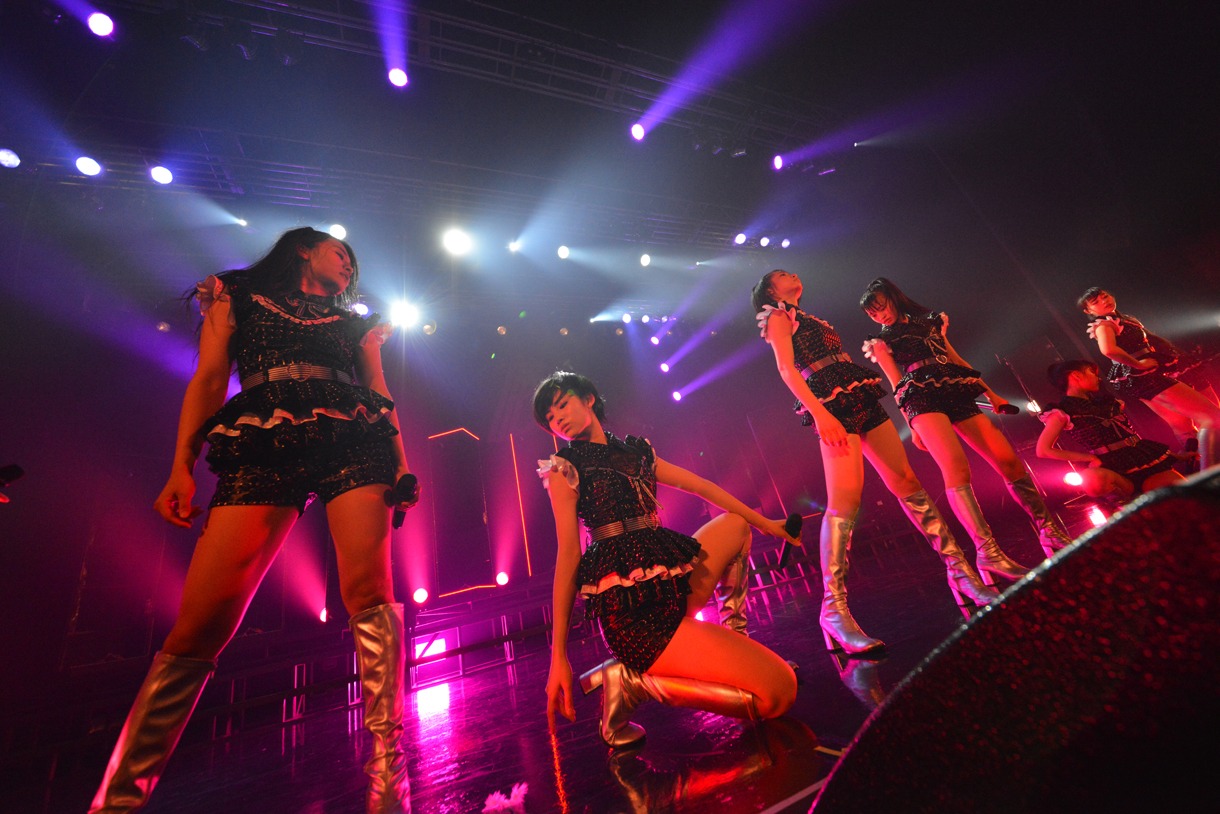 「東京パフォーマンスドール ZEPP TOUR 2015春～DANCE SUMMIT“Best of 1×0 FINAL”～」の様子。