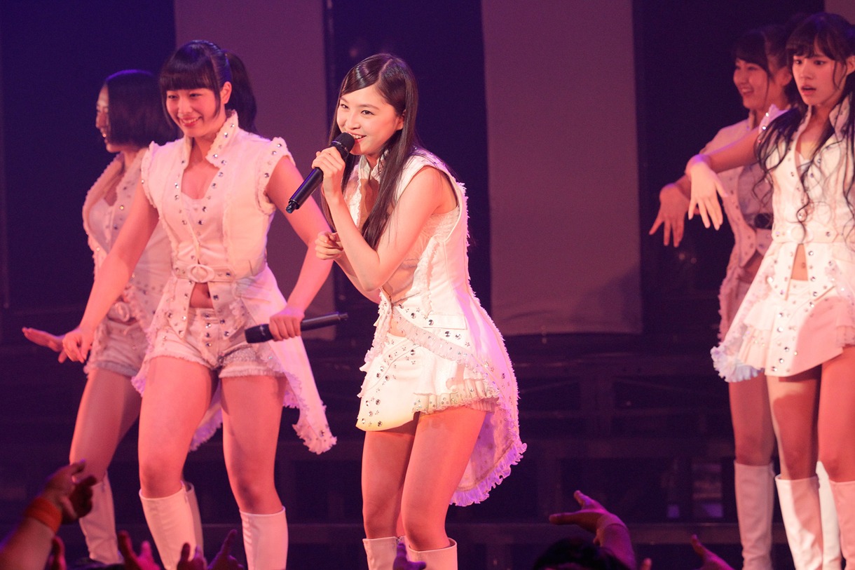 「東京パフォーマンスドール ZEPP TOUR 2015春～DANCE SUMMIT“Best of 1×0 FINAL”～」の様子。