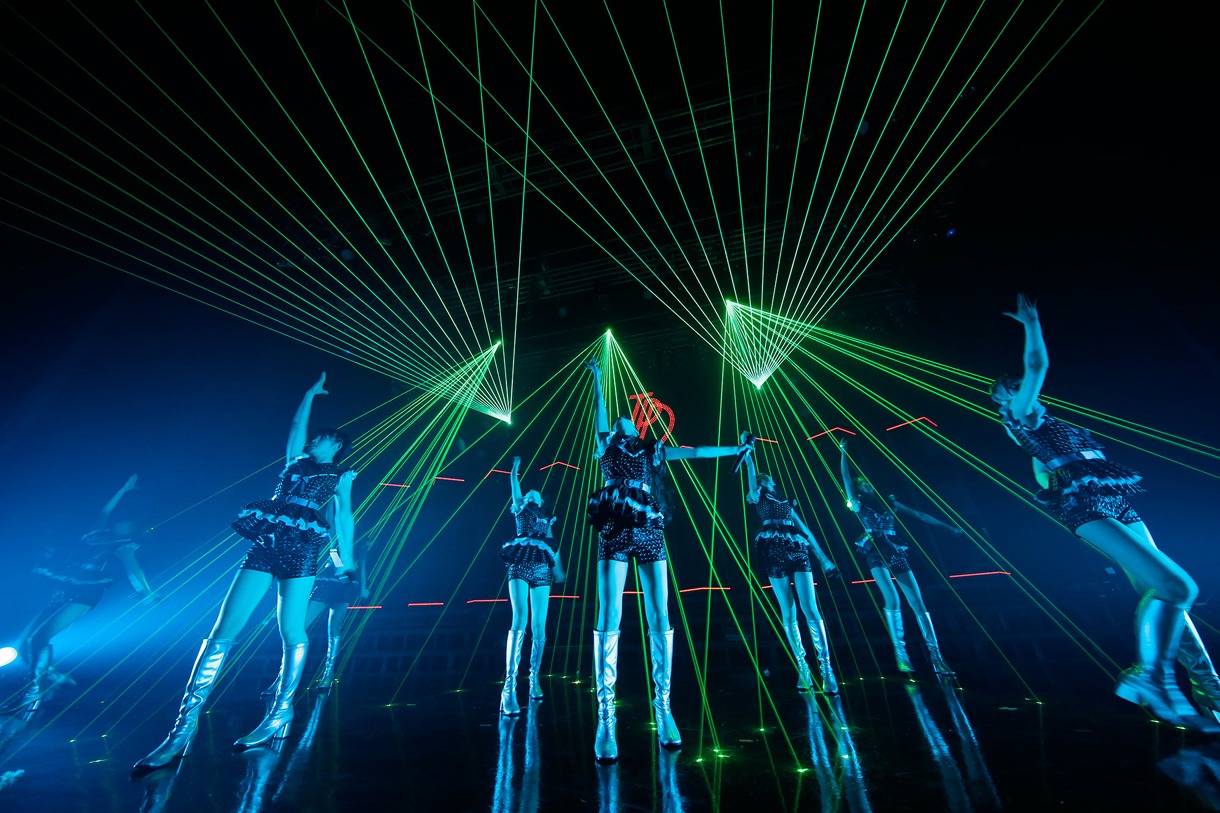 「東京パフォーマンスドール ZEPP TOUR 2015春～DANCE SUMMIT“Best of 1×0 FINAL”～」の様子。