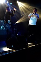 左から輪入道、漢 a.k.a. GAMI。