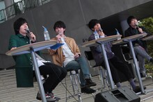 「flumpool LOCKS!」公開収録の様子。