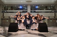アイドルカレッジによるリリースイベントの様子。