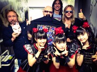 BABYMETALとJudas Priest。(c)Amuse Inc.
