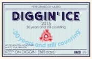 MURO「Diggin' Ice 2015 -30 years and still counting- Performed by MURO」カセットジャケット