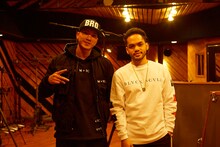 左からSWAY、Matt Cab。