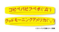 「コピペ」タワーレコード特典のラバーバンド。