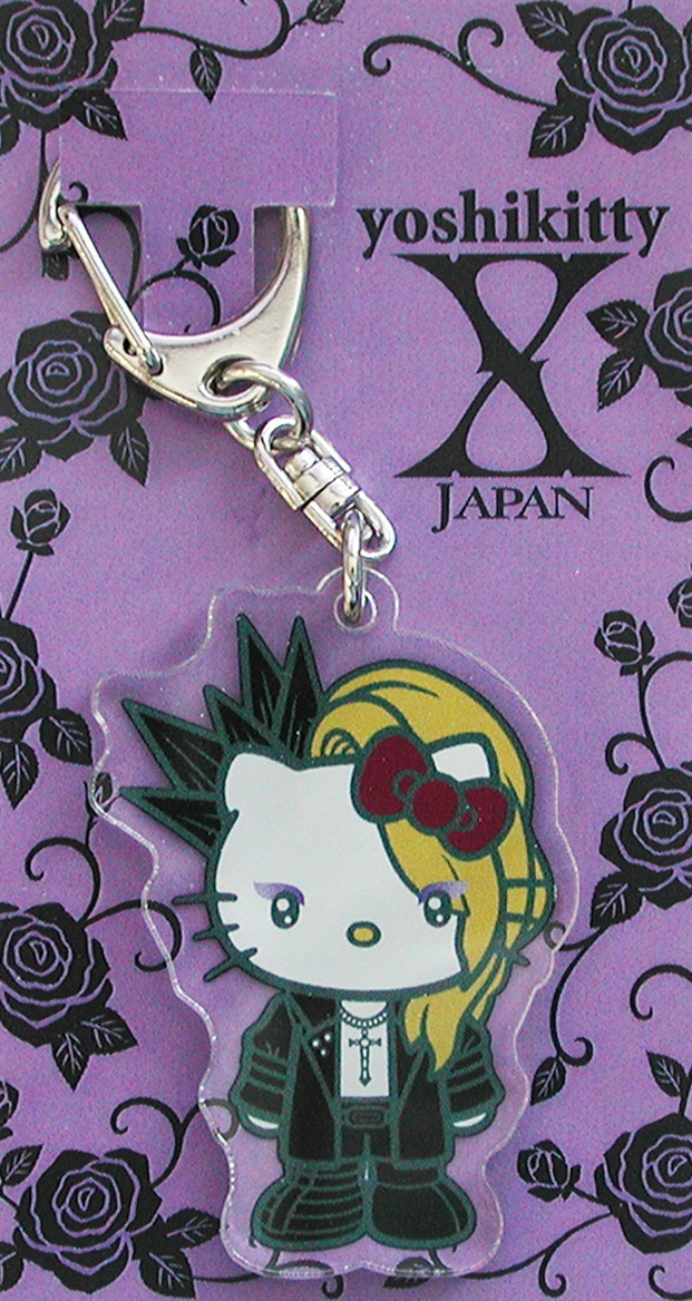 「yoshikitty」アクリルキーホルダー