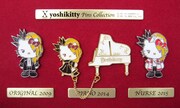 「yoshikitty」ピンバッジセット