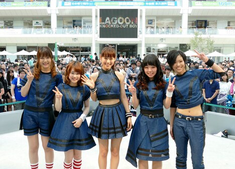 LAGOON「KNOCKED-OUT BOY」発売記念イベントの様子。(写真提供:ソニー・ミュージックレーベルズ)