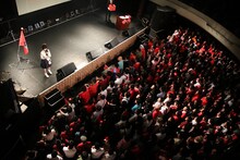 上坂すみれ「“開墾記念式典”～耕せ同志たち!! ついに開墾!! 『コルホーズの玉ねぎ畑』」昼の部の様子。