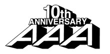 AAAデビュー10周年ロゴ