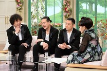 クライズラー＆カンパニーと黒柳徹子。 (c)テレビ朝日