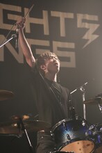 NORI（Dr / THREE LIGHTS DOWN KINGS）（撮影：古川喜隆）