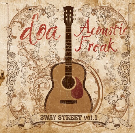 doa「doa Acoustic Freak 3WAY STREET vol. 1」ジャケット