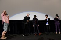 「明烏 あけがらす」トークショーの様子。