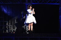 卒業への思いを語る福田花音。