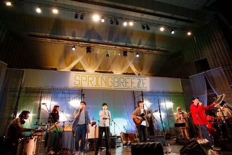 「SPACE SHOWER Presents SPRING BREEZE」アンコールの様子。（Photo by SUSIE）