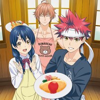 東京カランコロン「スパイス」の「食戟のソーマ」描き下ろしジャケット盤デザイン。