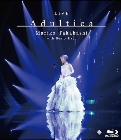 高橋真梨子「LIVE Adultica」Blu-rayジャケット