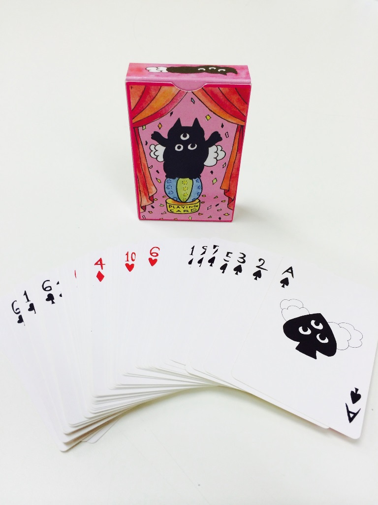 ゲスの極み乙女。「ロマンスがありあまる」初回限定ゲスなトランプ盤に付属される「ゲスくんがありあまるトランプ」。