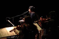 5月8日に行われた山崎まさよし「Yamazaki Masayoshi String Quartet “HARVEST”」東京・東京文化会館公演の様子。（撮影：岩佐篤樹）