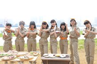 私立恵比寿中学「エビ中＋＋」収録後の様子。