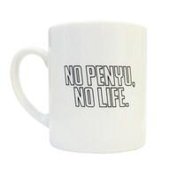 ペニュ×タワーレコードのマグカップ裏面。