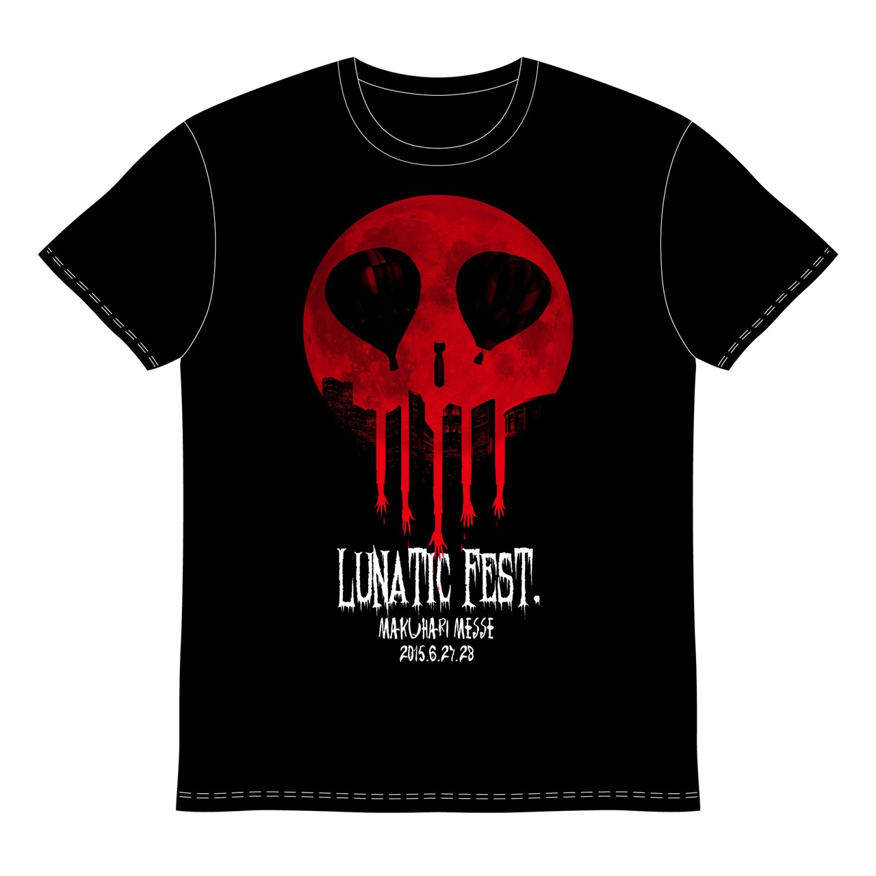 「LUNATIC FEST.」オフィシャルTシャツデザイン