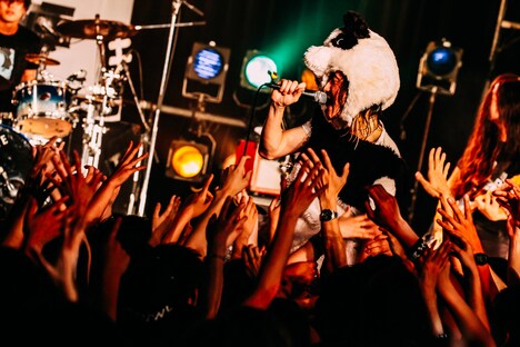 アルカラのライブの様子。（撮影：西槇太一）