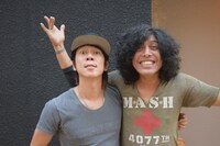 細美武士と佐藤タイジ。