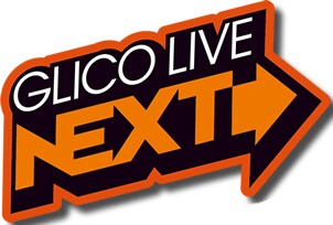 「GLICO LIVE“NEXT”」ロゴ