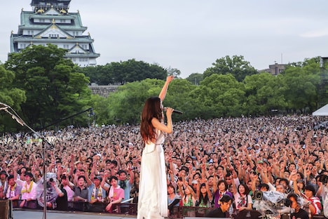 「Superfly『WHITE』リリース記念 Free Live」の様子。