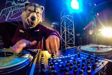 MAN WITH A MISSION「Seven Deadly Sins Tour 2015～七つの対バン～」5月31日公演の様子。（写真提供：ソニー・ミュージックレーベルズ）