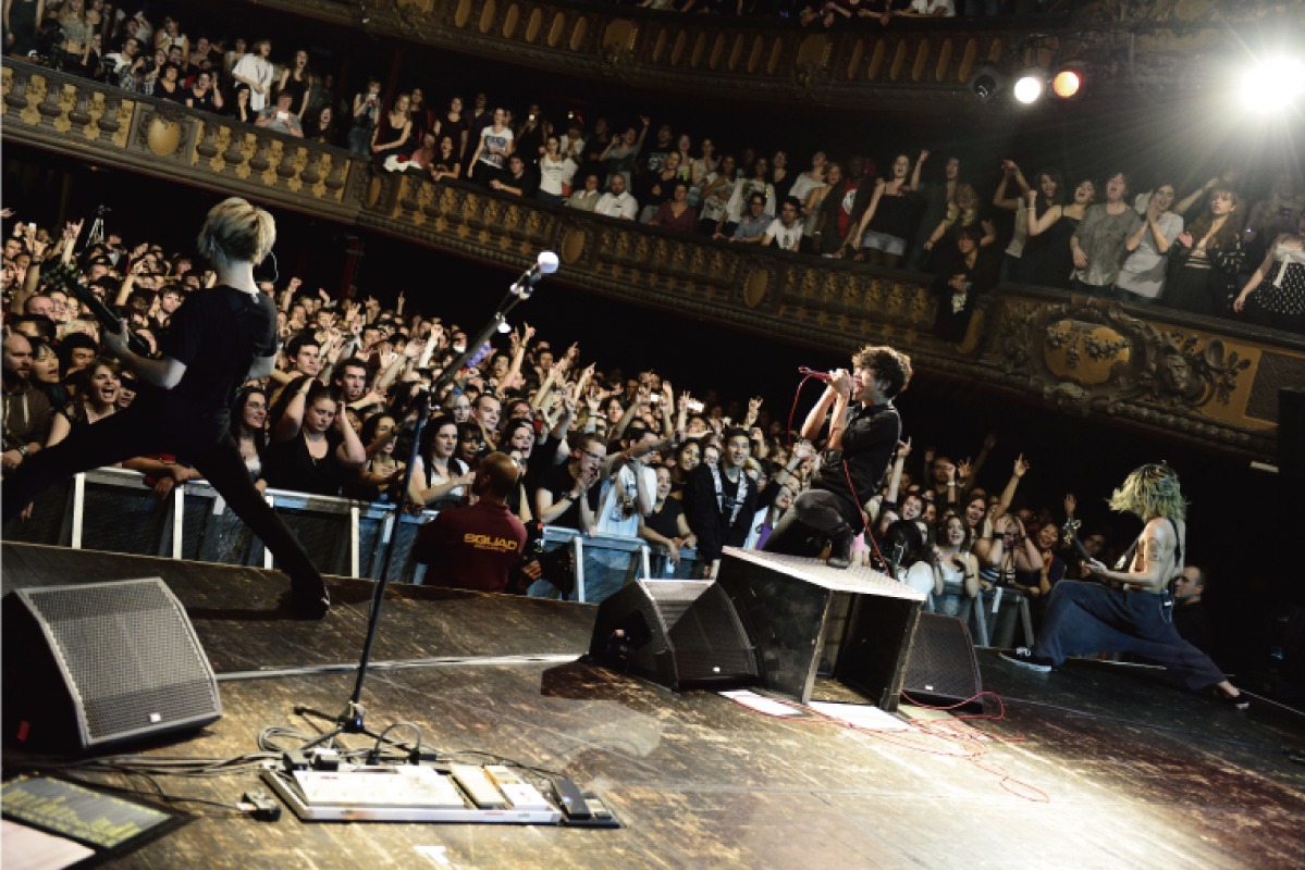 「FOOL COOL ROCK! ONE OK ROCK DOCUMENTARY FILM」のワンシーン。