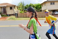 5区を走行中の森咲樹。