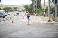 5区に到着した森咲樹。