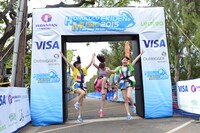 チーム・超はやぶさのゴールの様子。