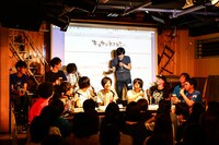 SCOOBIE DO「チャンプレコード臨時株主総会 大阪出張編」の様子。（撮影：渡邉一生）