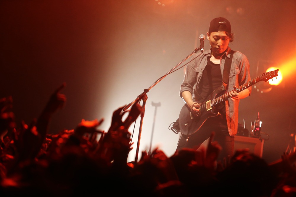 Sho（MY FIRST STORY / G）（Photo by Kohei Suzuki）