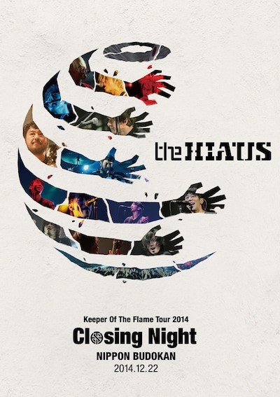 the HIATUS「Closing Night - Keeper Of The Flame Tour 2014 - 日本武道館 2014.12.22」ジャケット
