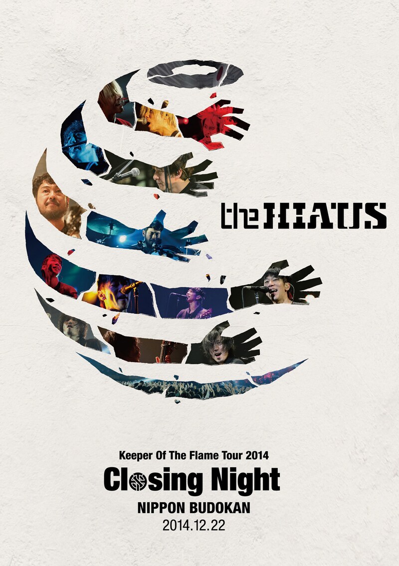 the HIATUS「Closing Night - Keeper Of The Flame Tour 2014 - 日本武道館 2014.12.22」ジャケット