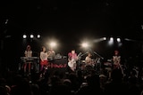 GO-BANG'S「FAIRY BRAIN NIGHT~『フェアリーブレイン&妖精頭脳』発売記念ライブ~」東京・WWW公演の様子。(写真提供:SENHA&Co.)